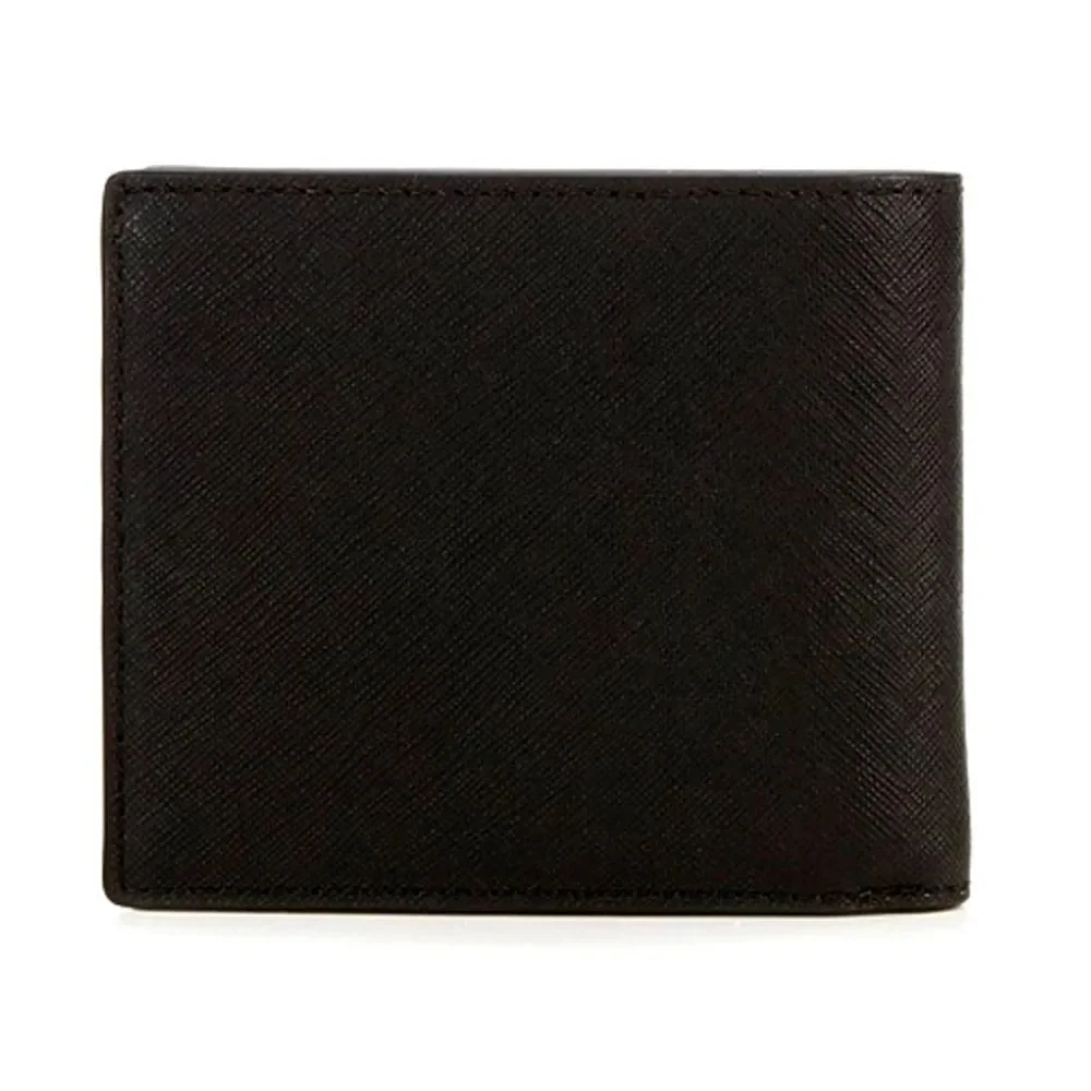 🎄🎁ALERT Michael Kors Men's Black Jet Set Signature Andy Billfold Pocket